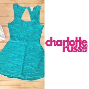 💯 Charlotte Russe Open Back Summer Dress Size L